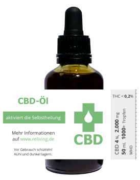 BIO-Cannabis-Öl (CBD)